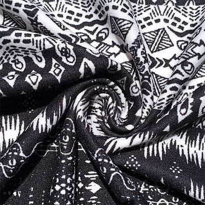 Knitted printing Interlock Fabric